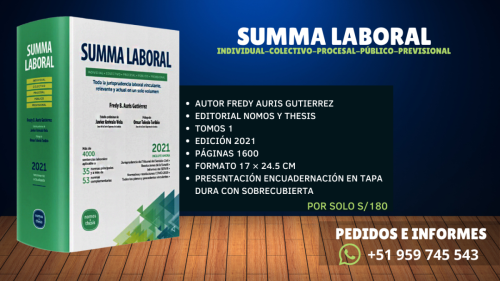 Libro: "Summa Laboral 2021"