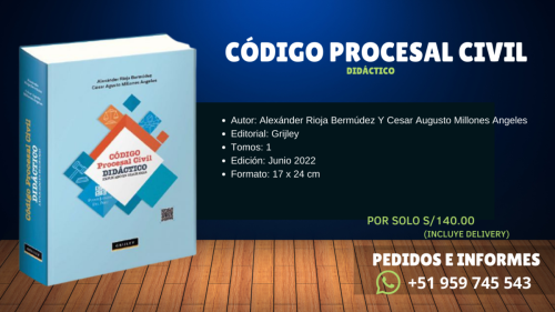 CÓDiGO PROCESAL CIVIL DIDÁCTICO