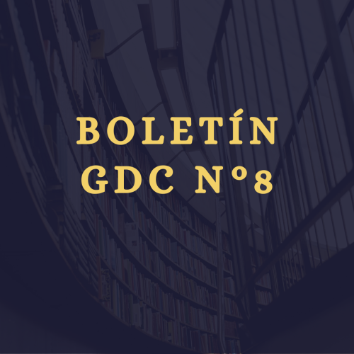 Boletín Informativo N° 8 del GDC