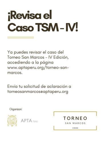 Torneo San Marcos - IV Edición