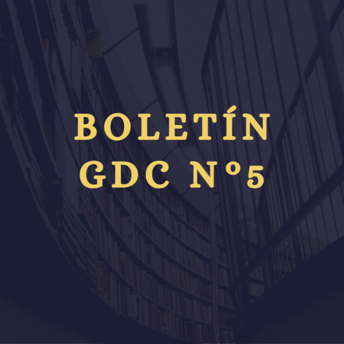 Boletín Informativo N° 5 del GDC