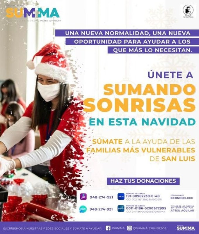 ¡AYÚDANOS A AYUDAR!