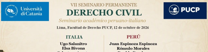 VII SEMINARIO PERMANENTE DE DERECHO CIVIL