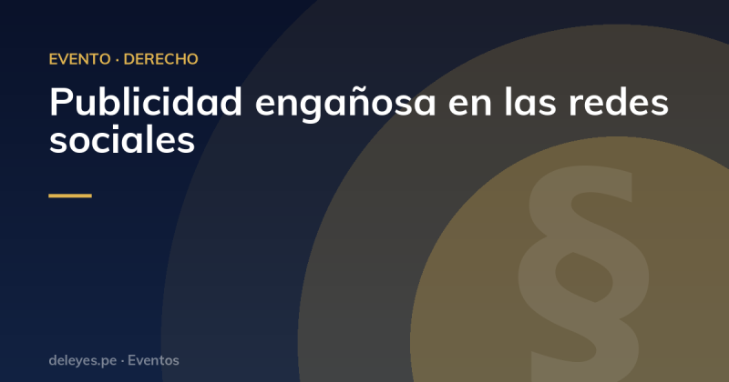 Publicidad engañosa en las redes sociales