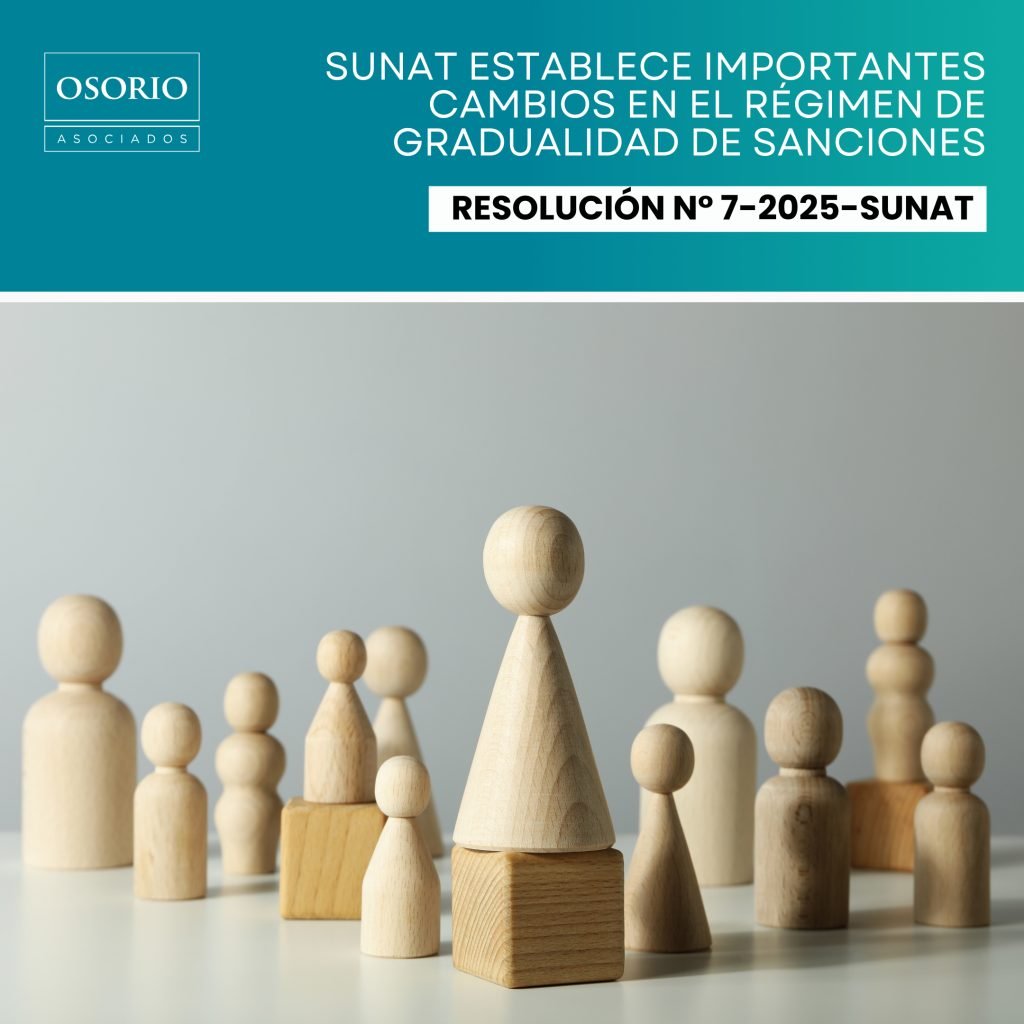 SUNAT establece importantes cambios en el régimen de gradualidad de sanciones