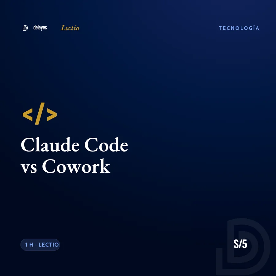 Deleyes Lectio · Claude Code vs Cowork